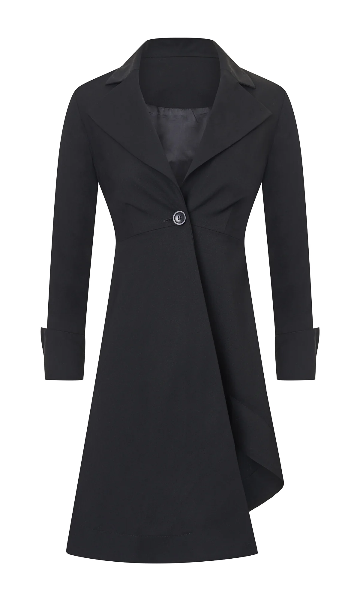Asymmetric Buttoned Blazer - Image 6