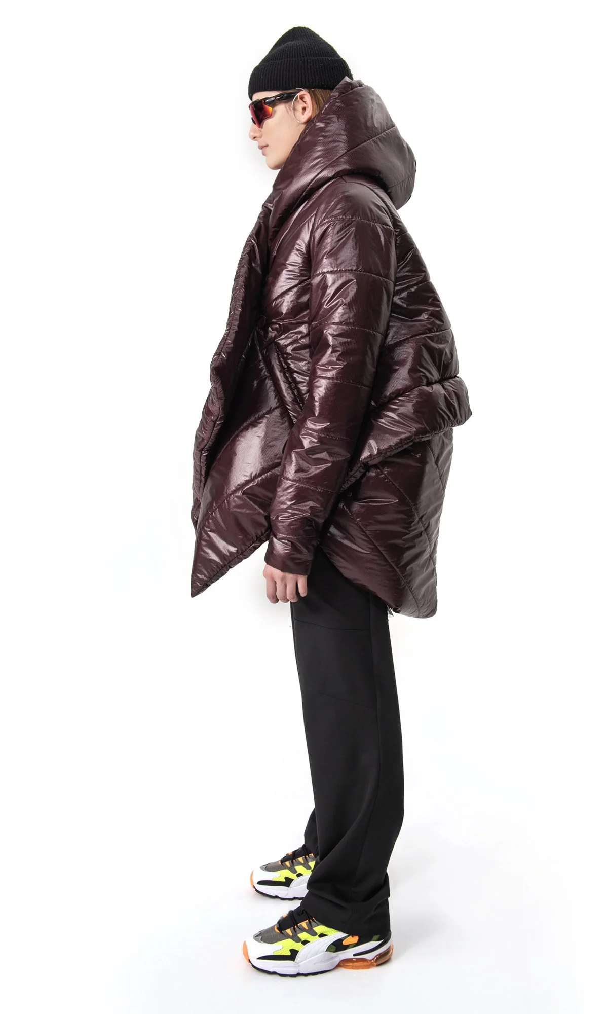 Asymmetric Layered Back Jacket - Image 4