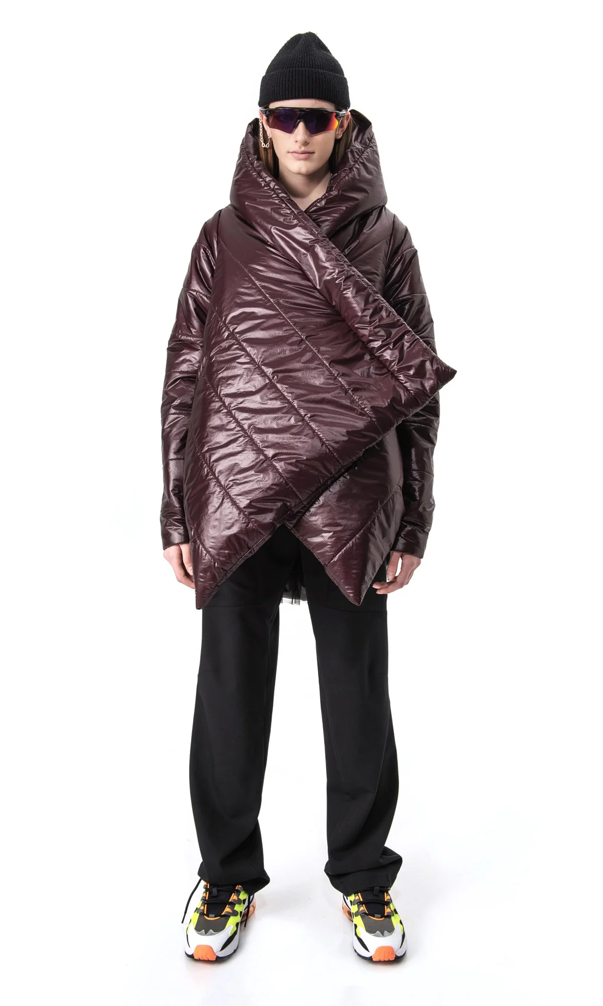 Asymmetric Layered Back Jacket - Image 6