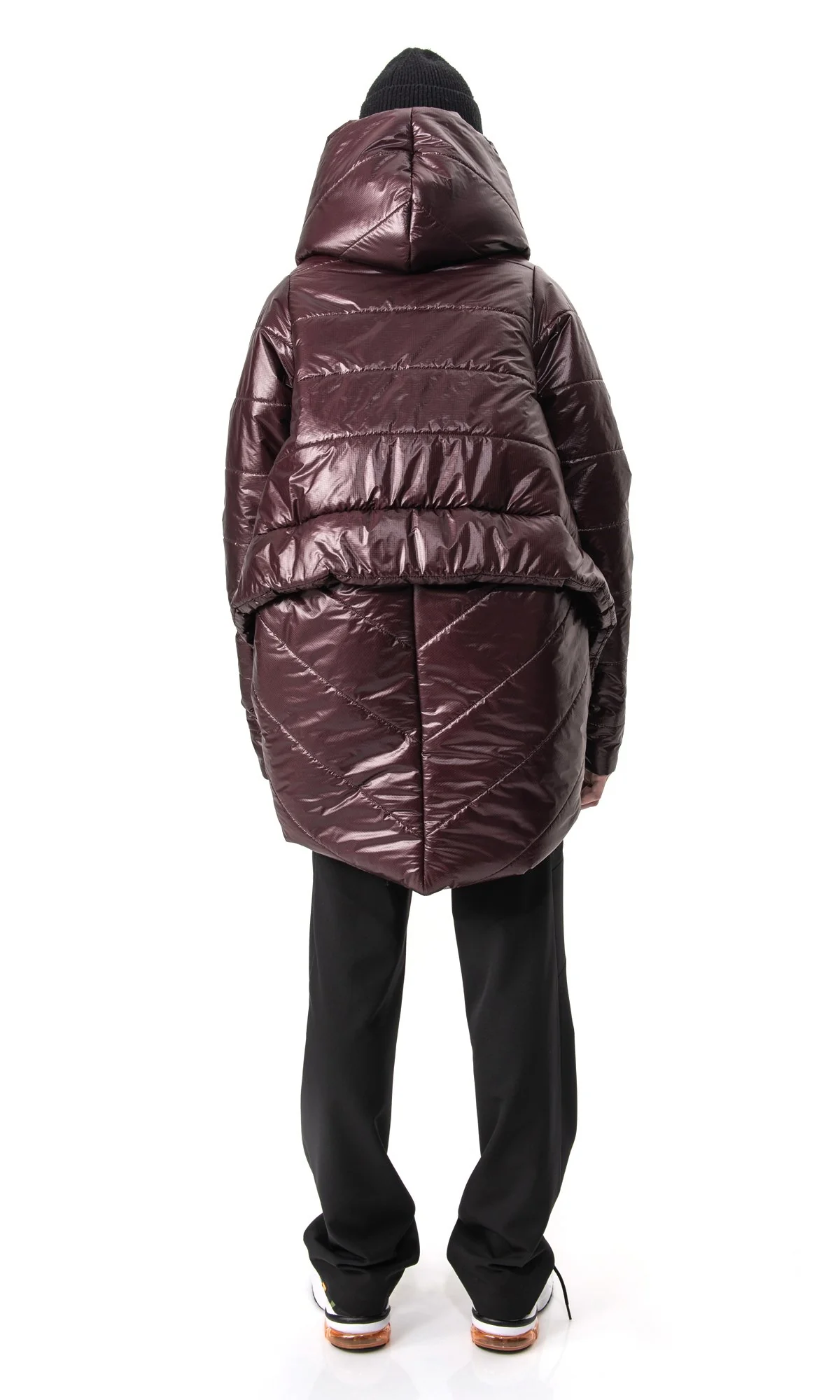 Asymmetric Layered Back Jacket - Image 8