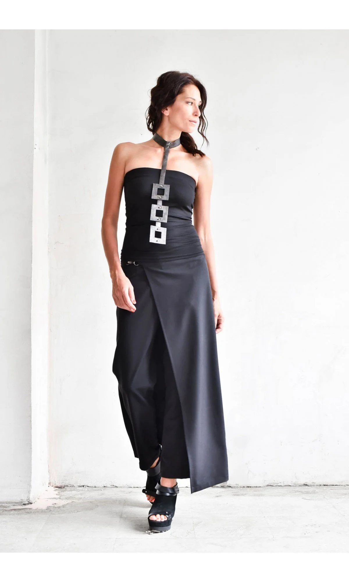 Cape Pants with Overlap Front - Image 2