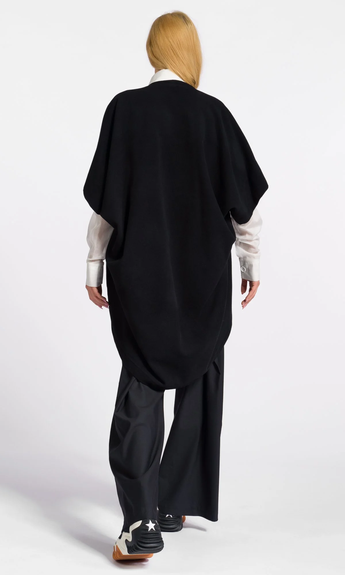 Cashmere Blend Poncho - Image 5