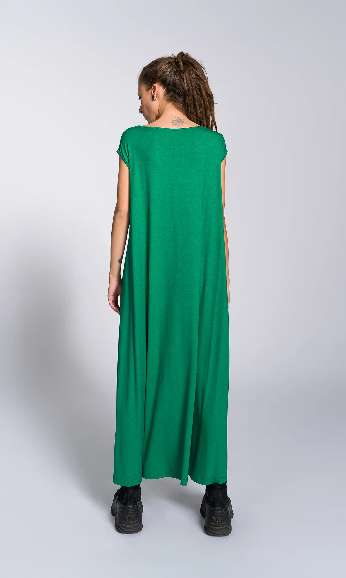 Casual Sleeveless Midi Dress - Image 5