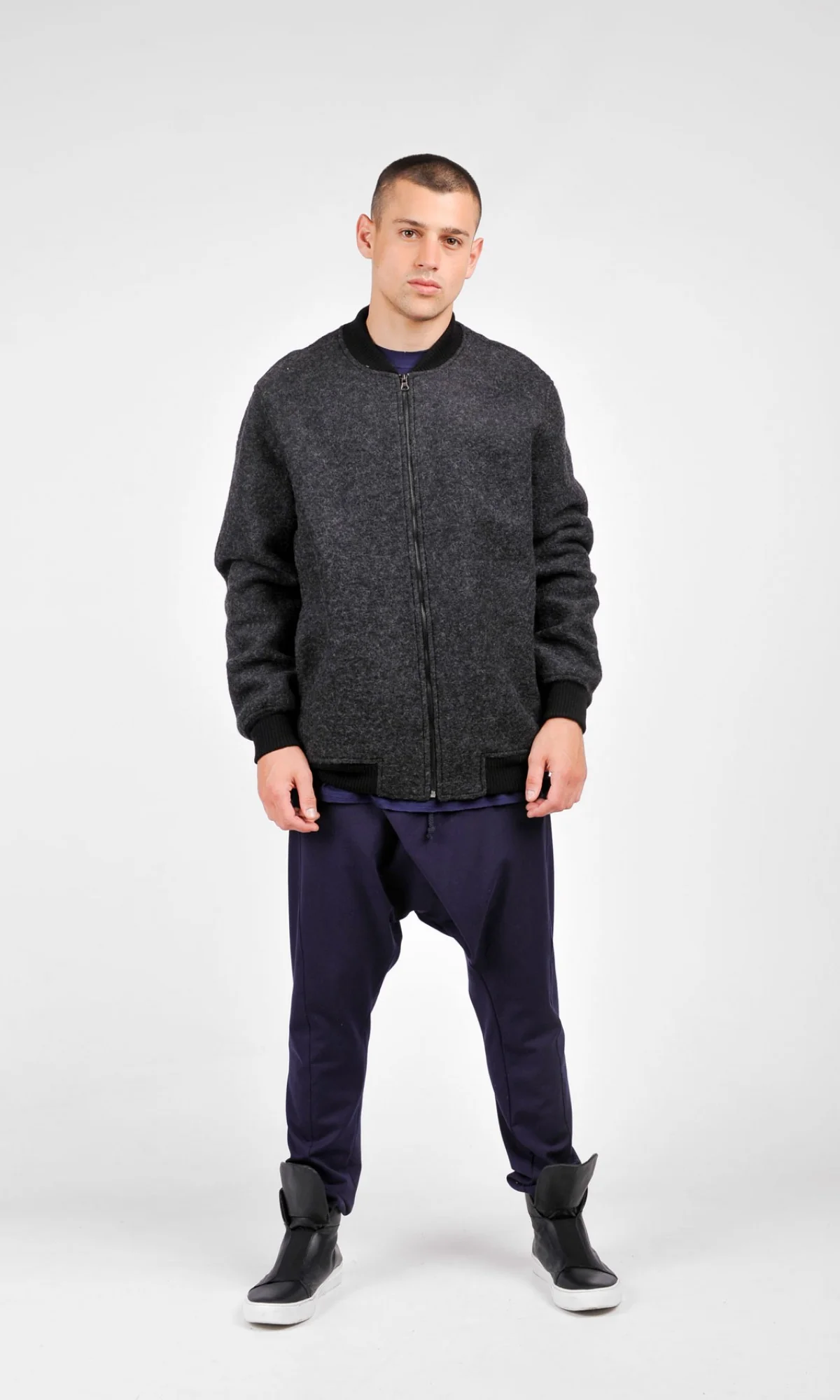 Dark Grey Coat - Image 3
