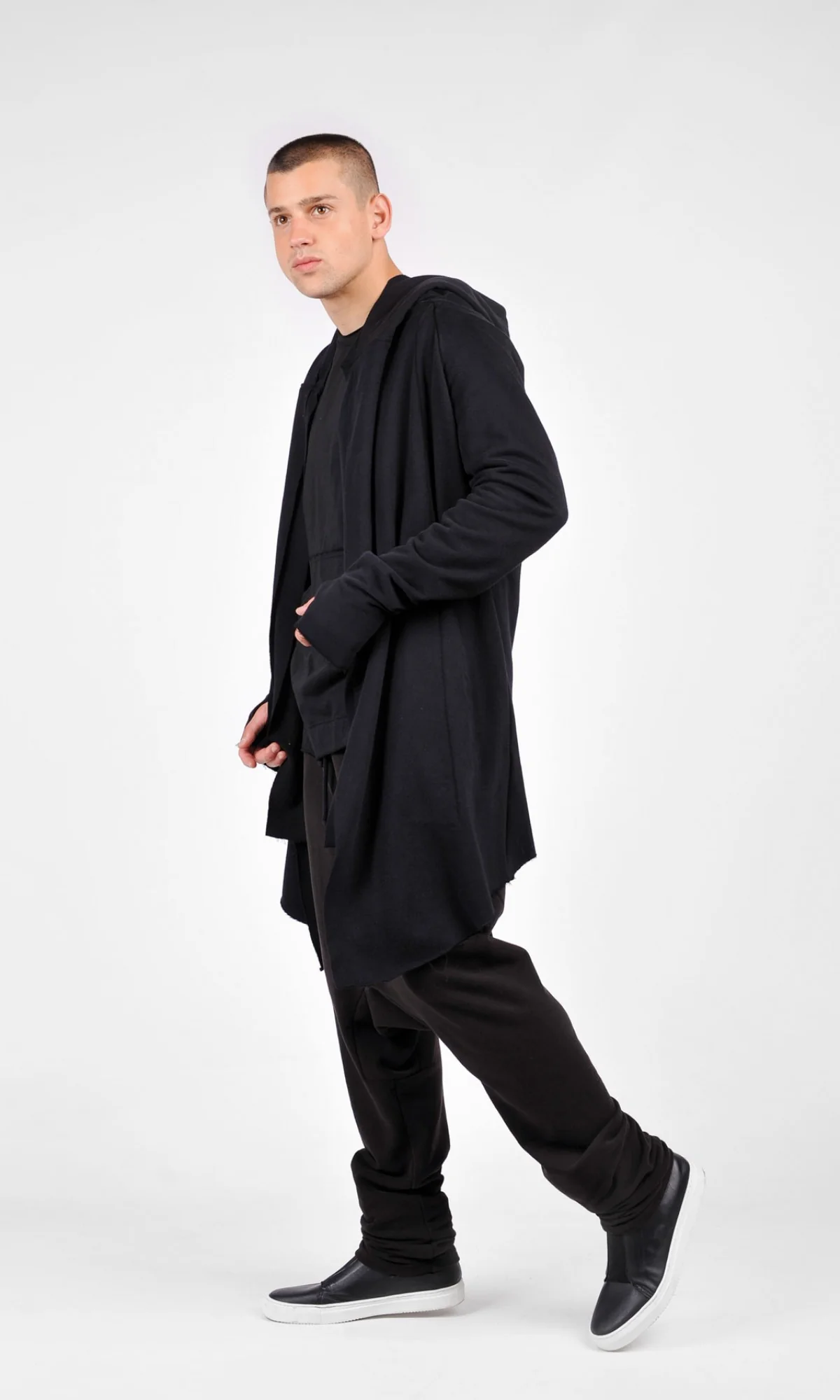 Hooded Soft Cotton Coat - Image 5