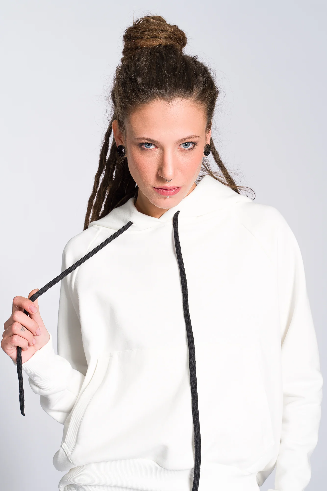 Kangaroo Pocket Hooded Sweatshirt - Image 9