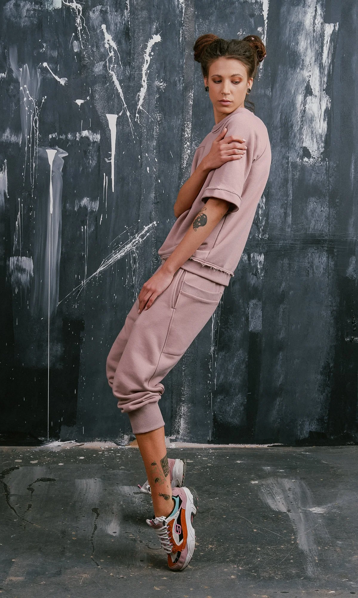 Knee Length Cotton Joggers - Image 4
