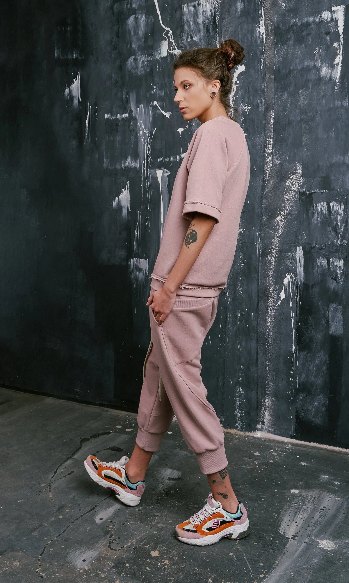 Knee Length Cotton Joggers - Image 5
