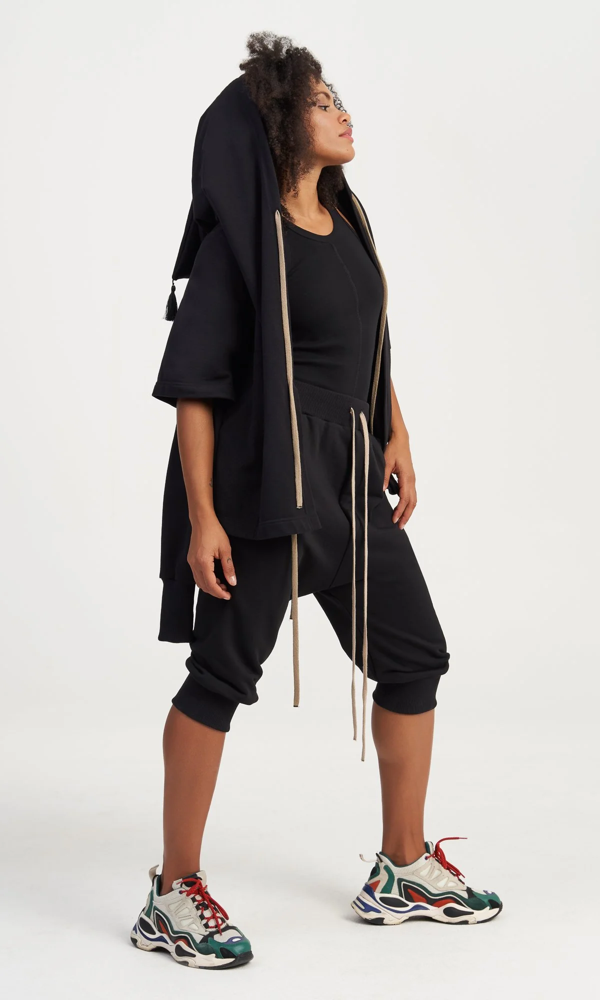 Knee Length Cotton Joggers - Image 6