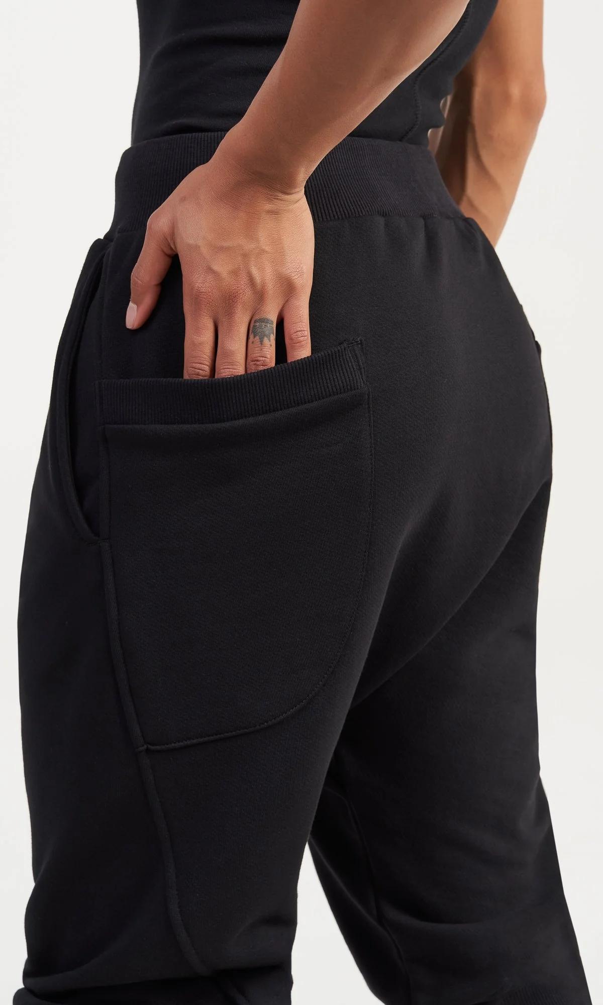 Knee Length Cotton Joggers - Image 9