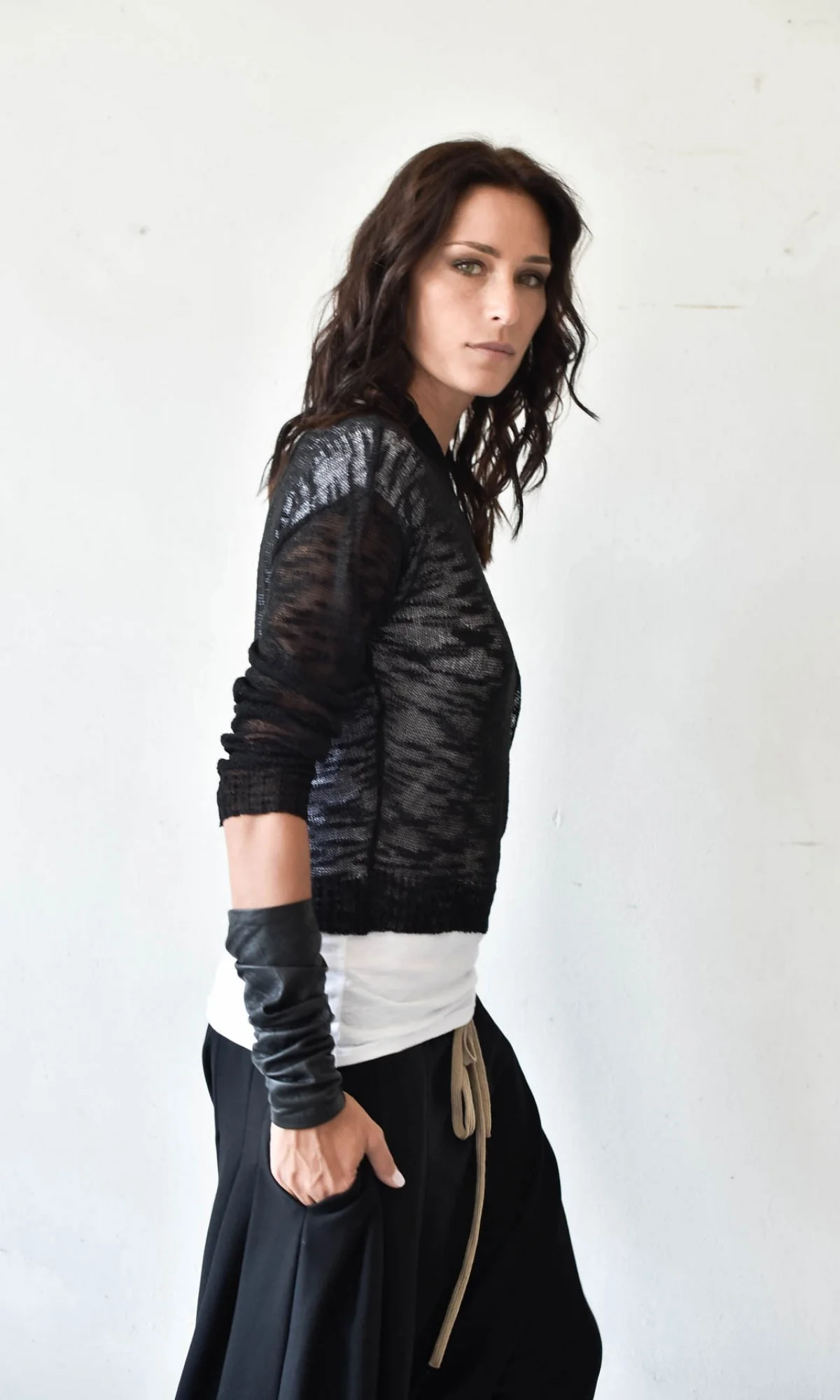 Leather Cuff Bracelet - Image 7