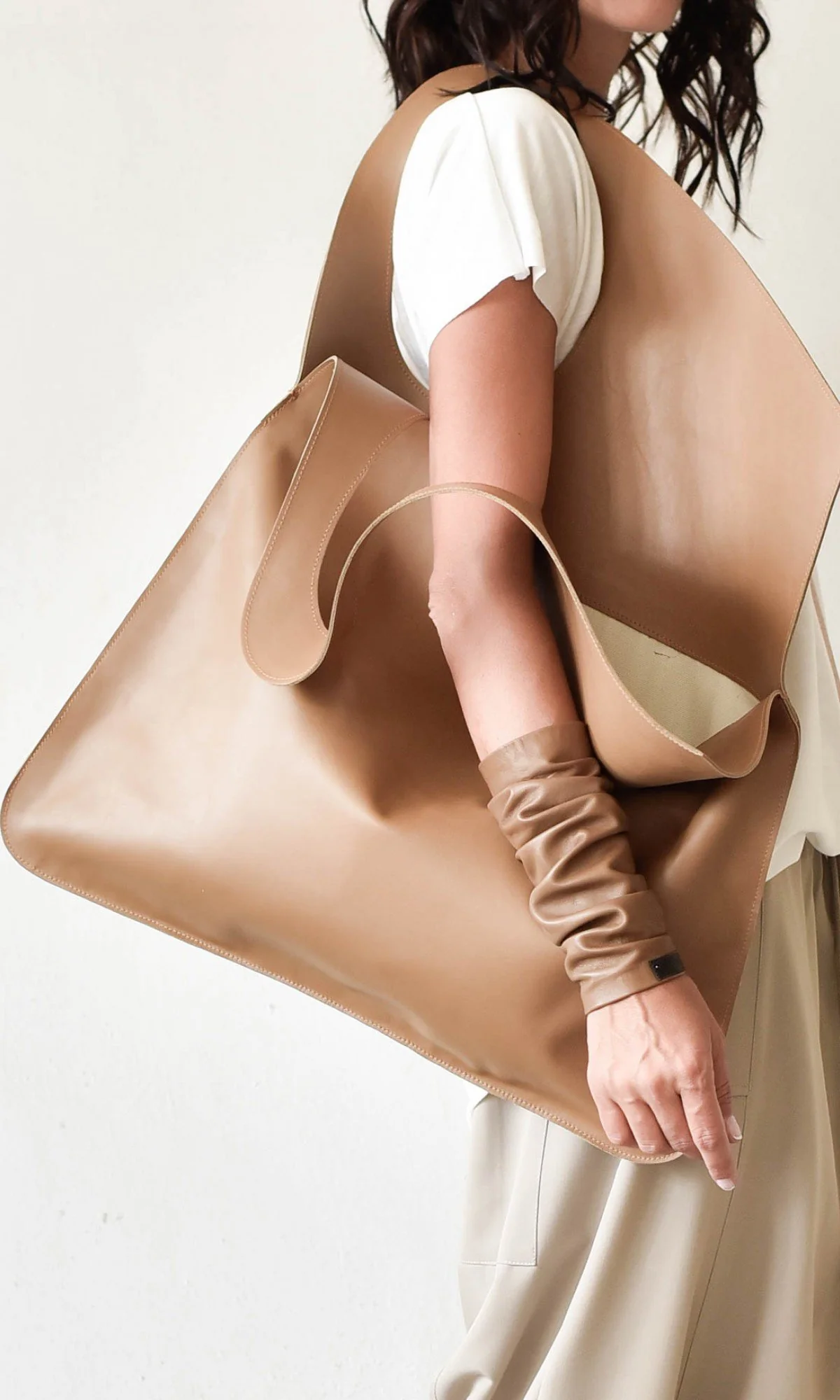 Leather Cuff Bracelet - Image 8
