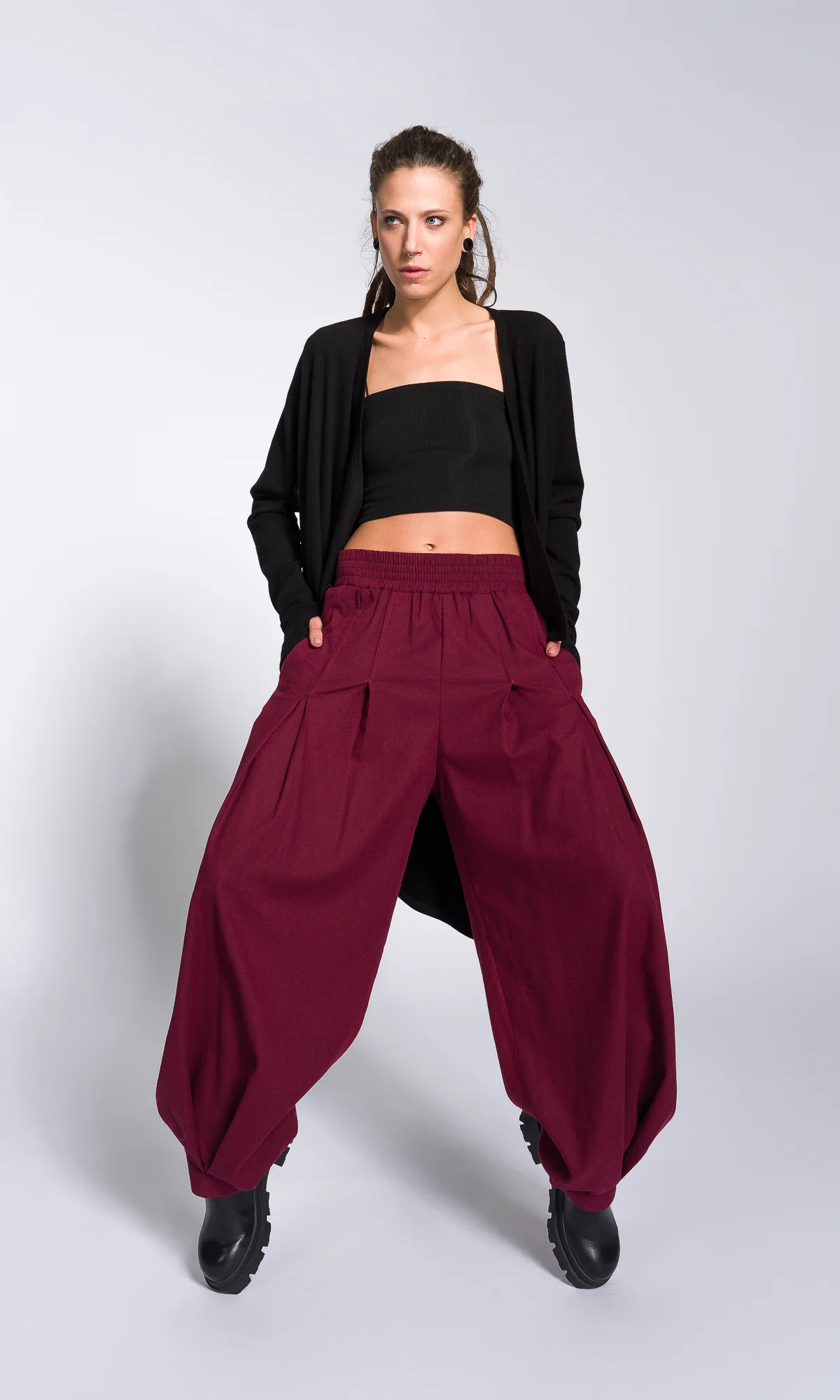 Linen Tuck Pants - Image 7