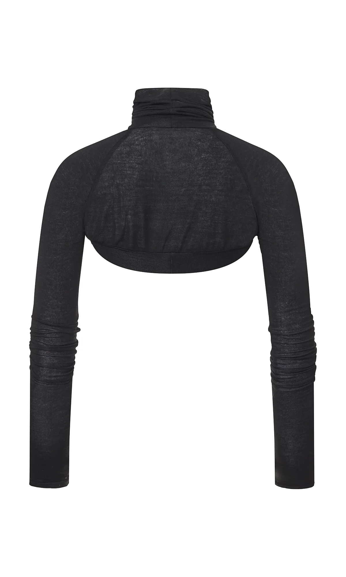Long Sleeve Turtleneck Shrug - Image 4