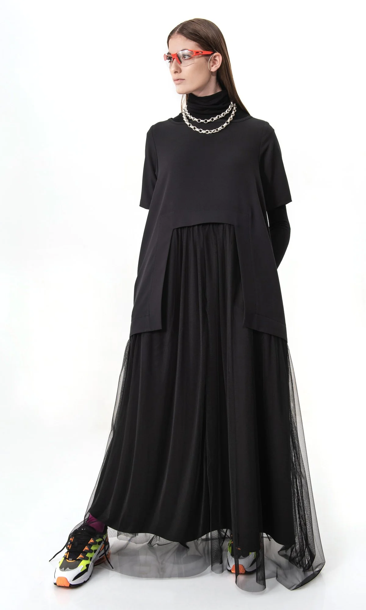 Maxi Tulle Dress - Image 9