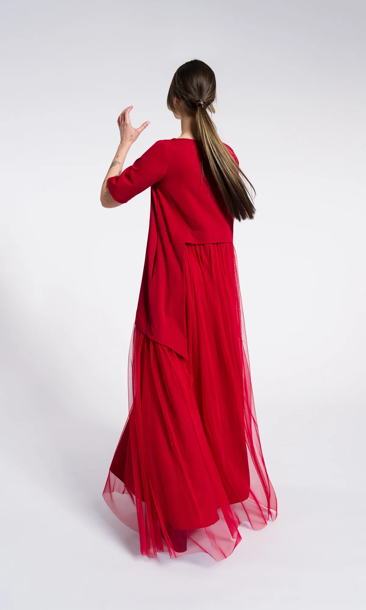 Maxi Tulle Dress - Image 3