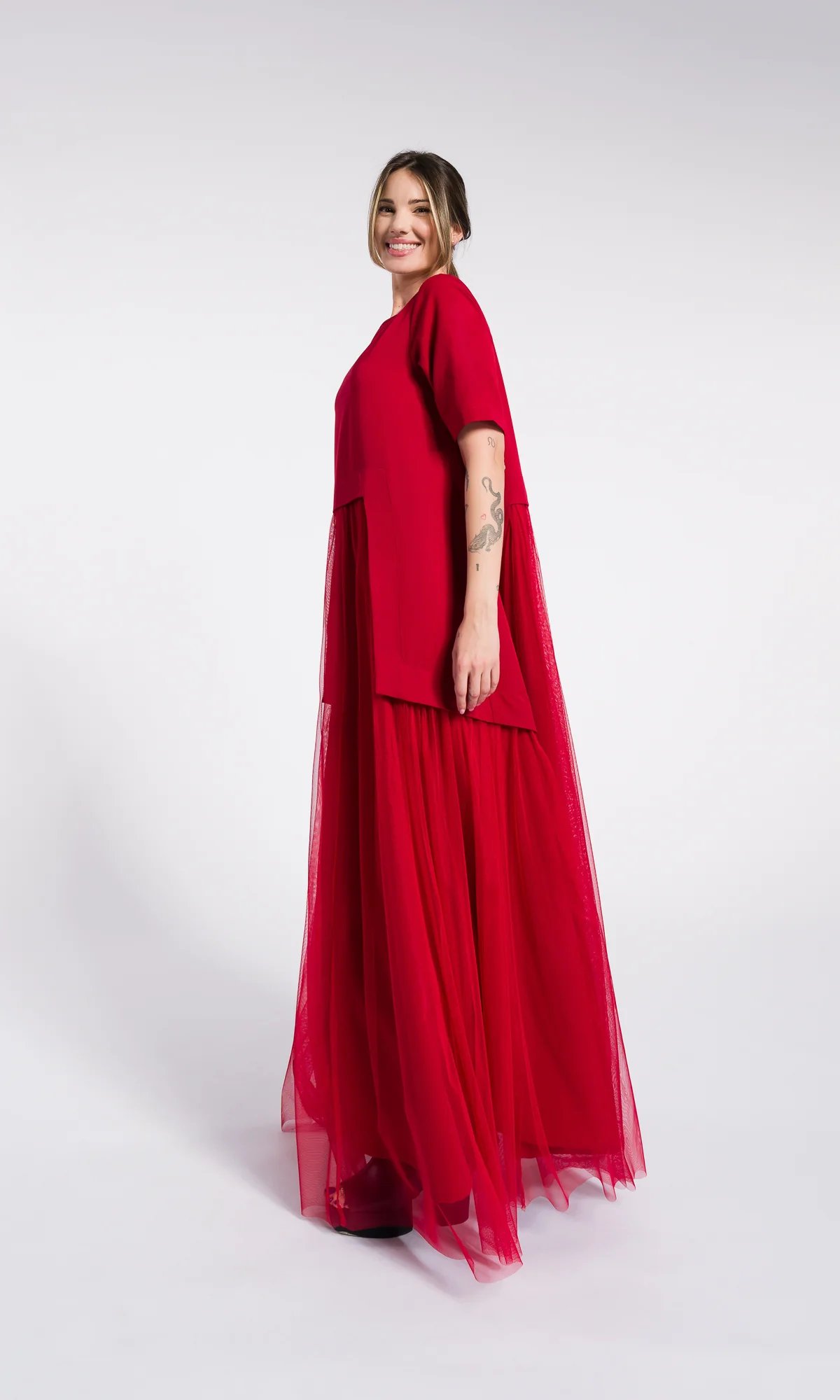 Maxi Tulle Dress - Image 5