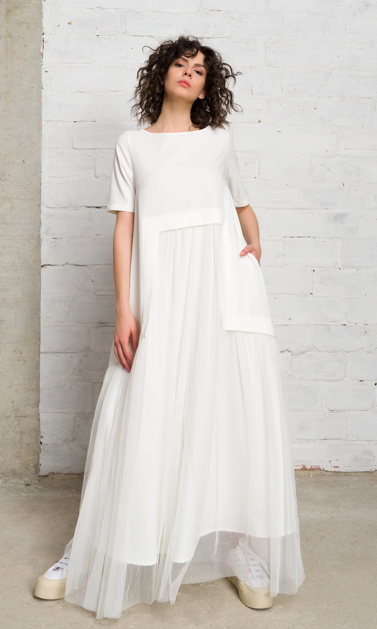 Maxi Tulle Dress - Image 7