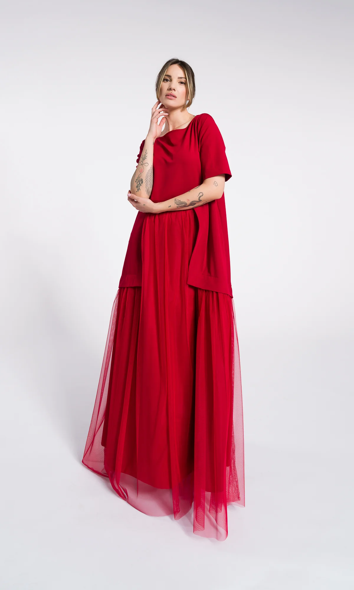 Maxi Tulle Dress - Image 7