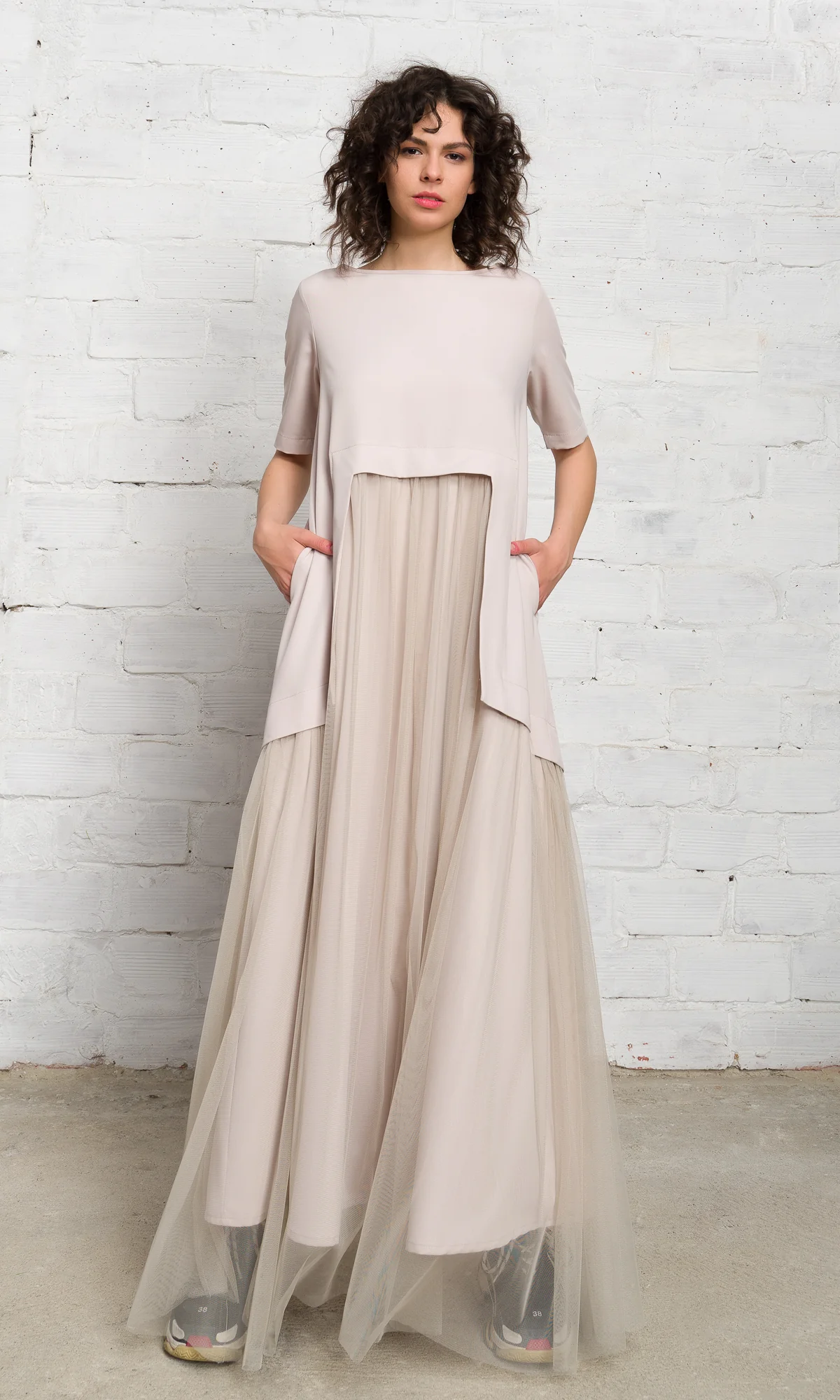 Maxi Tulle Dress - Image 3