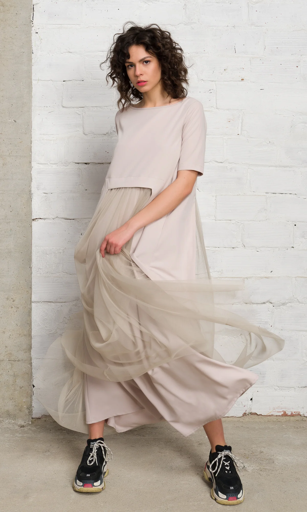 Maxi Tulle Dress - Image 4