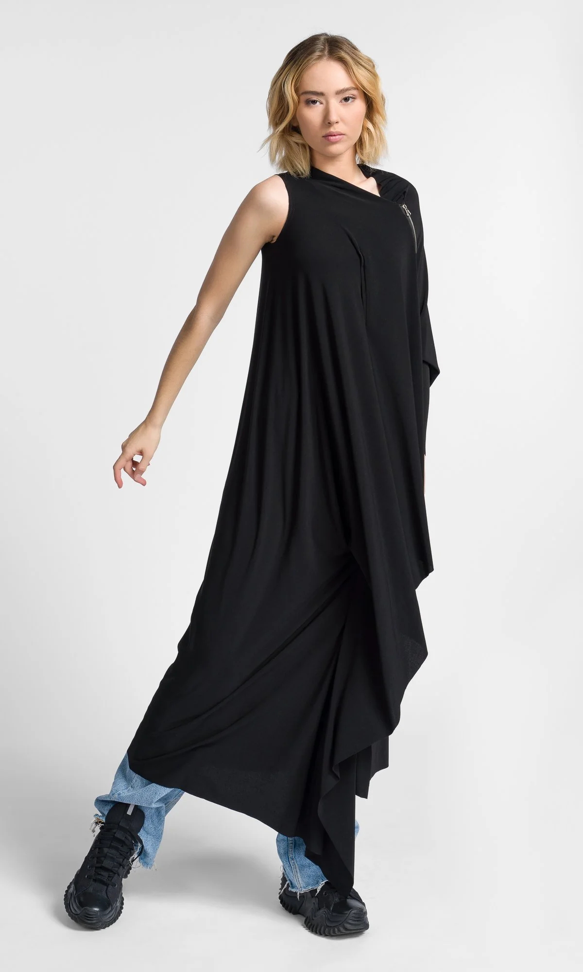 Multi Way Long Tunic Vest - Image 12