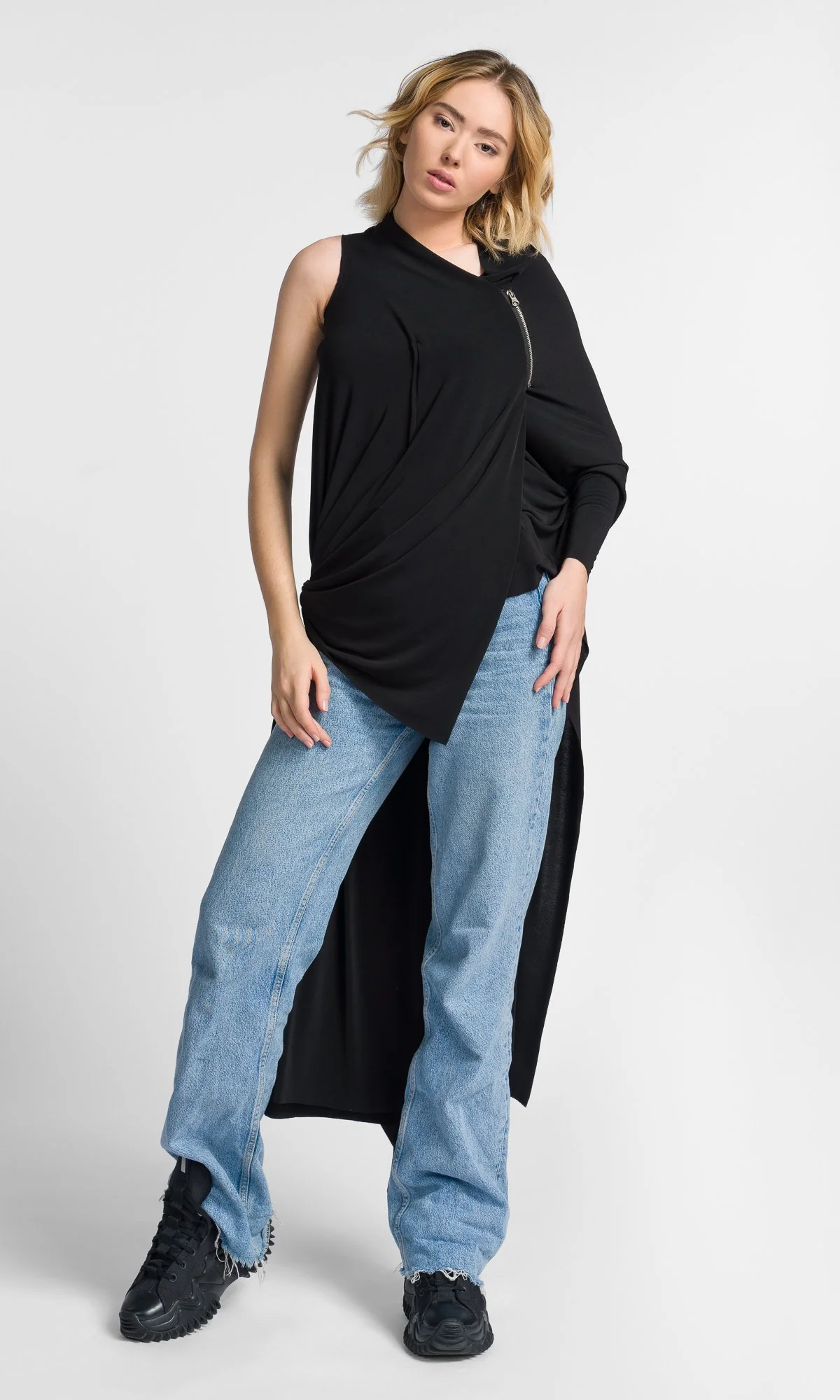 Multi Way Long Tunic Vest - Image 3