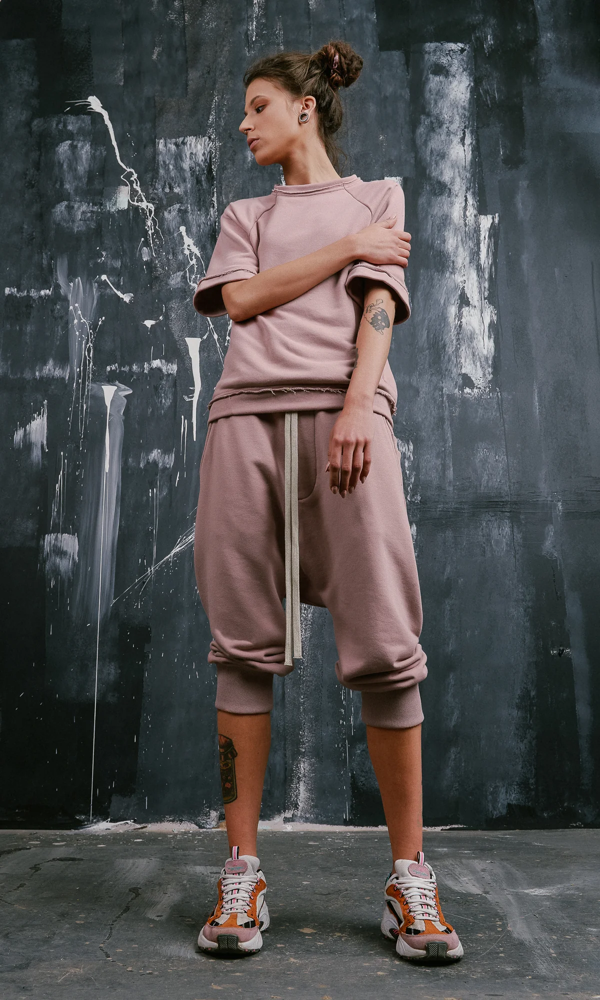 Short Sleeve Cotton Sweatshirt - Image 5