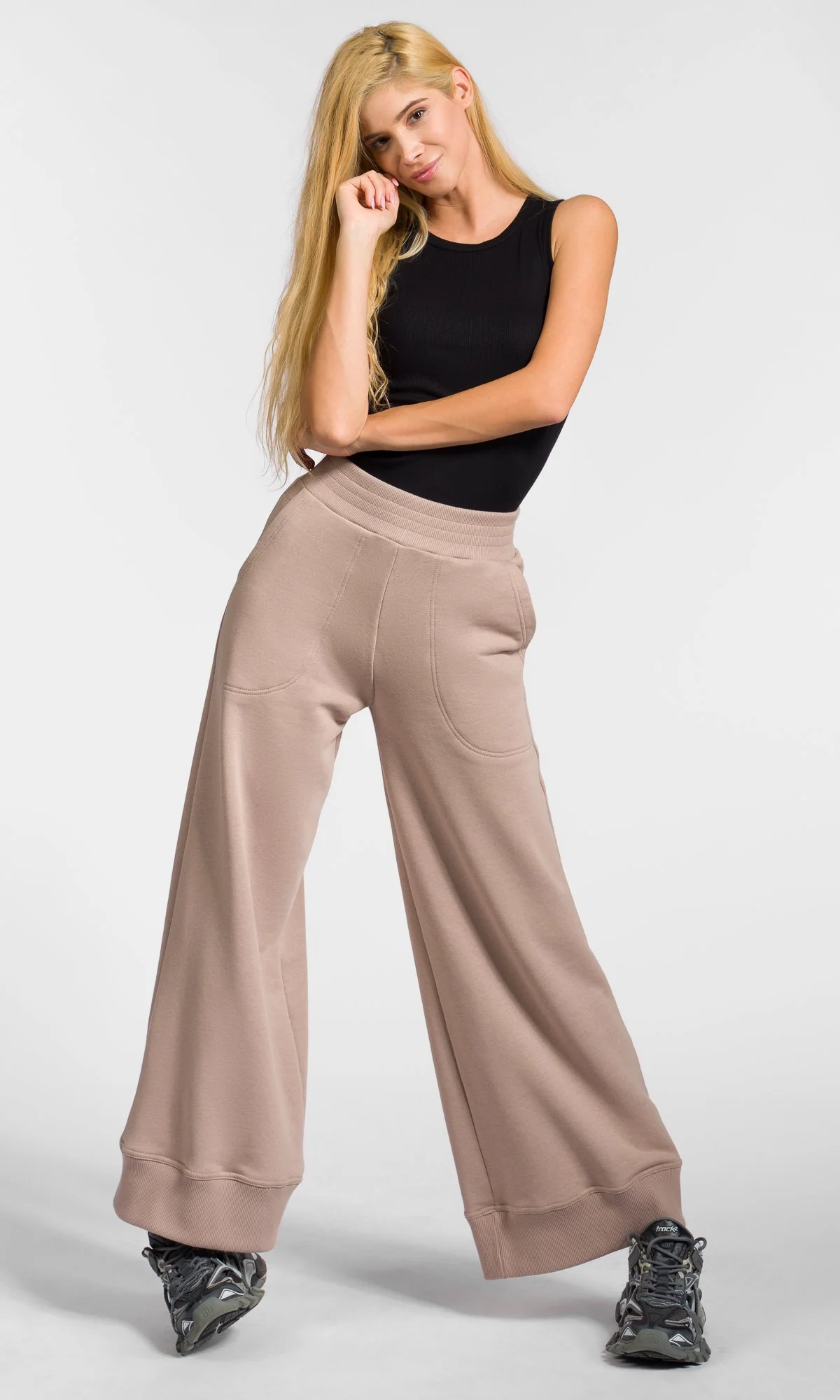 Soft Cotton Wide Leg Pants - Image 6