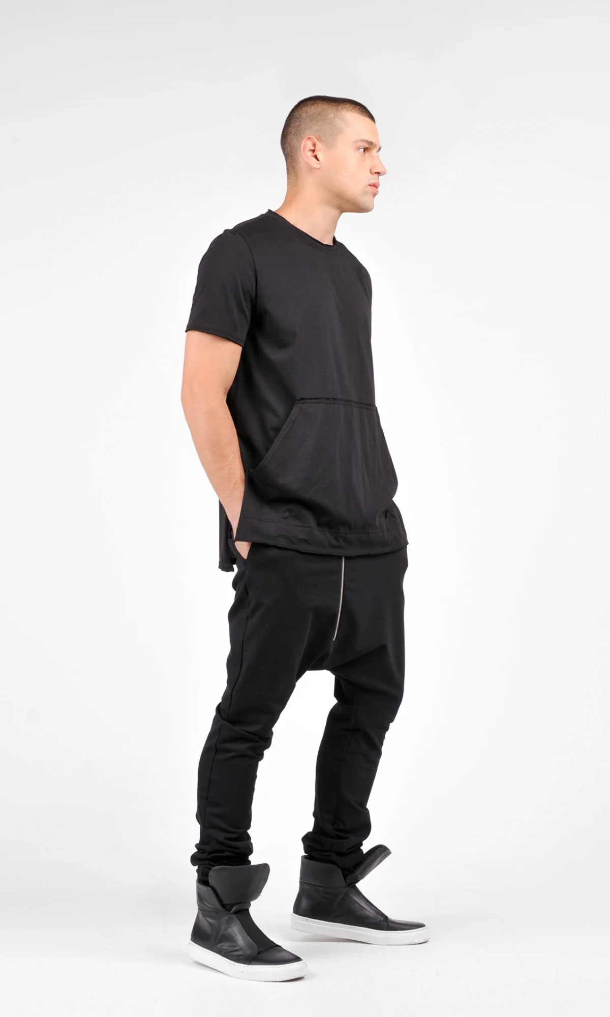 T-shirt with Front Pockets - Image 3