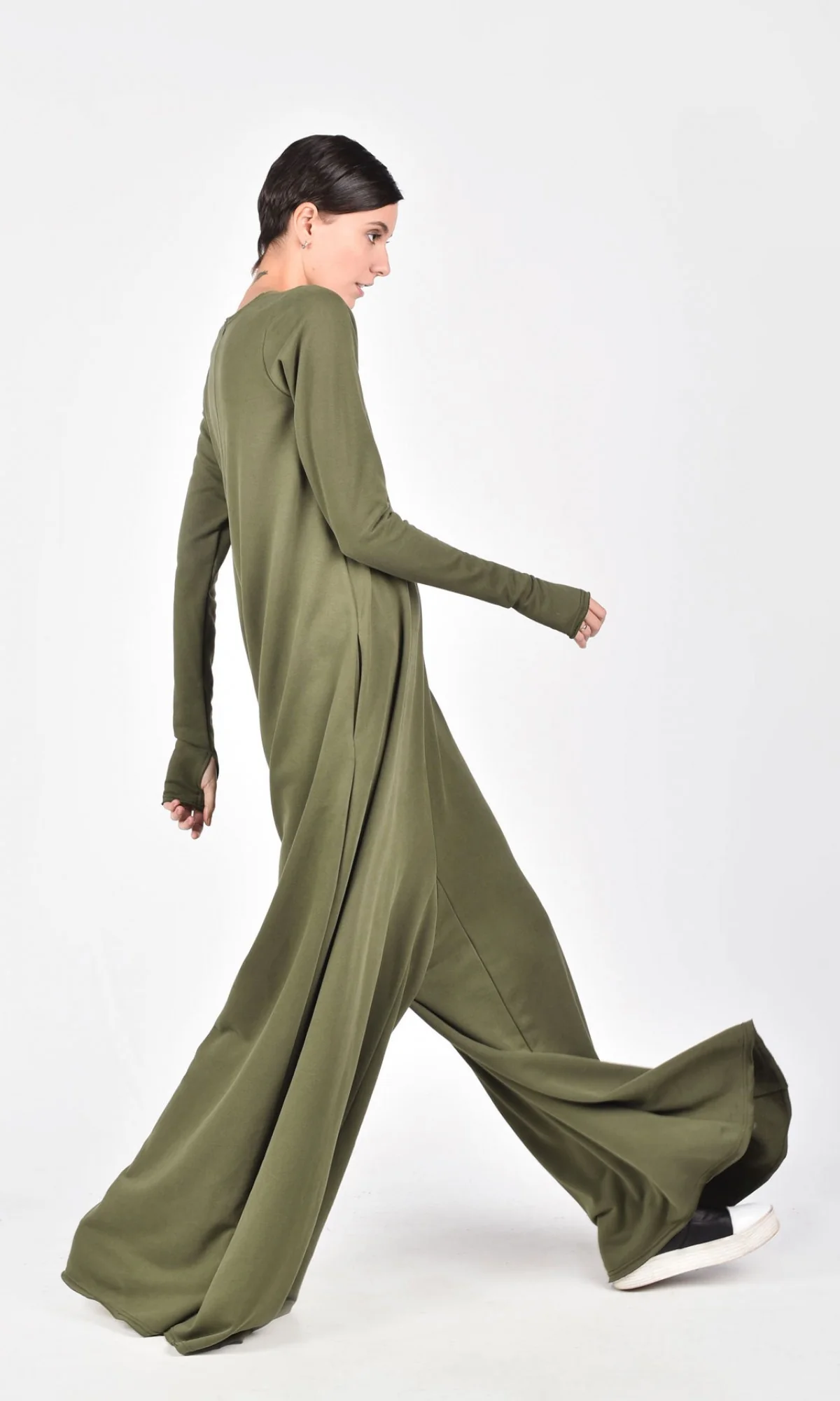 Wide Leg Maxi Jumpsuit - Image 6